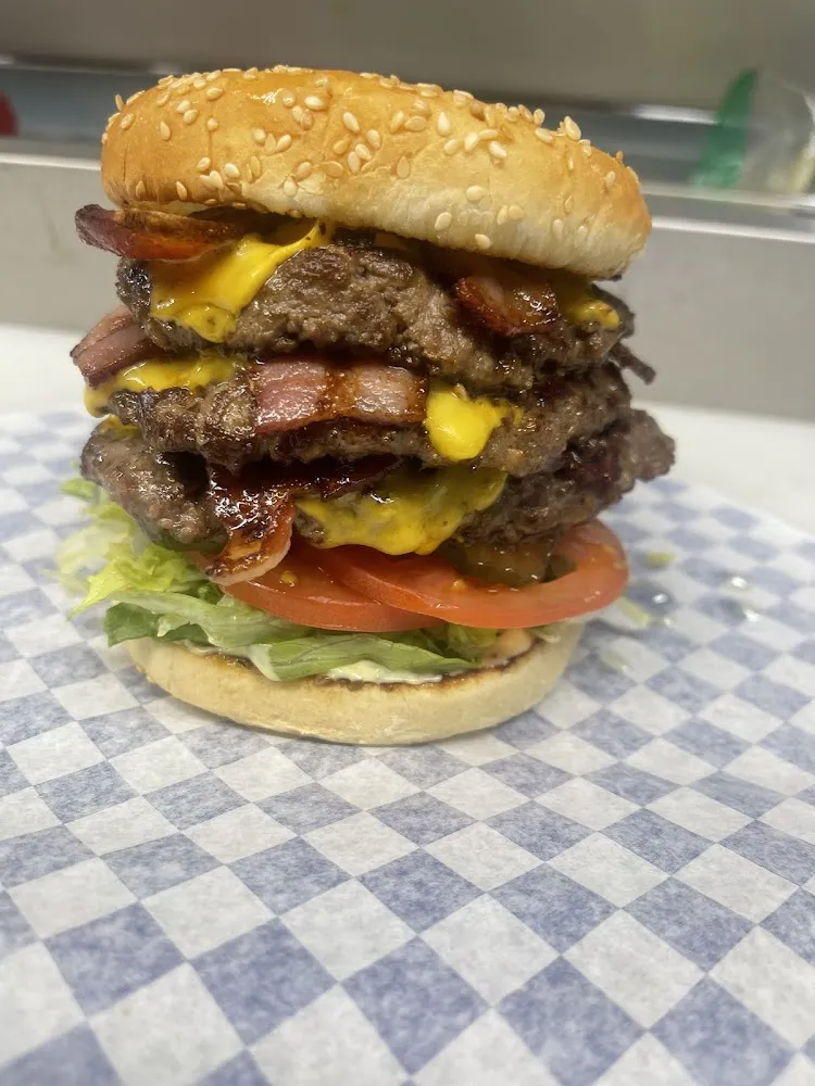 Big Block Burger Add Bacon